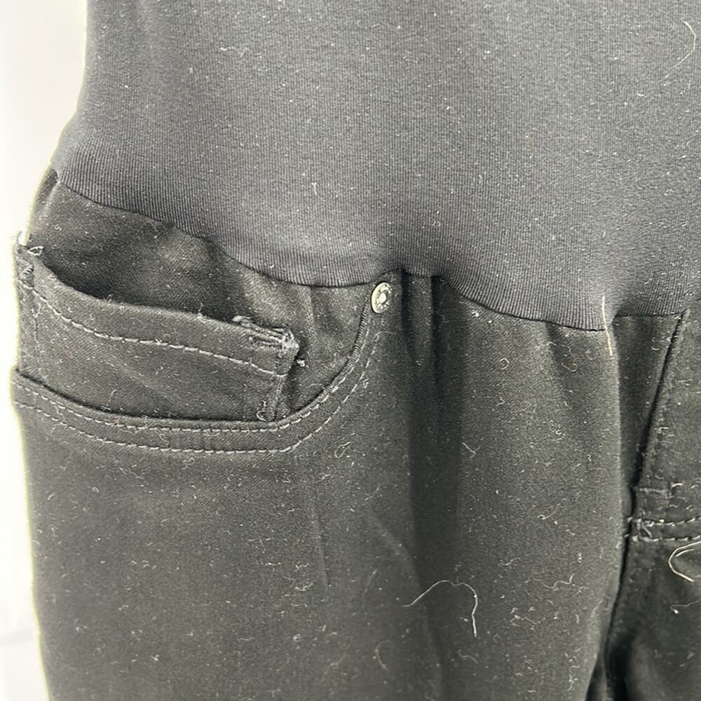 Bellavida Maternity Black NWT Cuffed or Uncuffed Panel Pants Size XL - Picture 5 of 13
